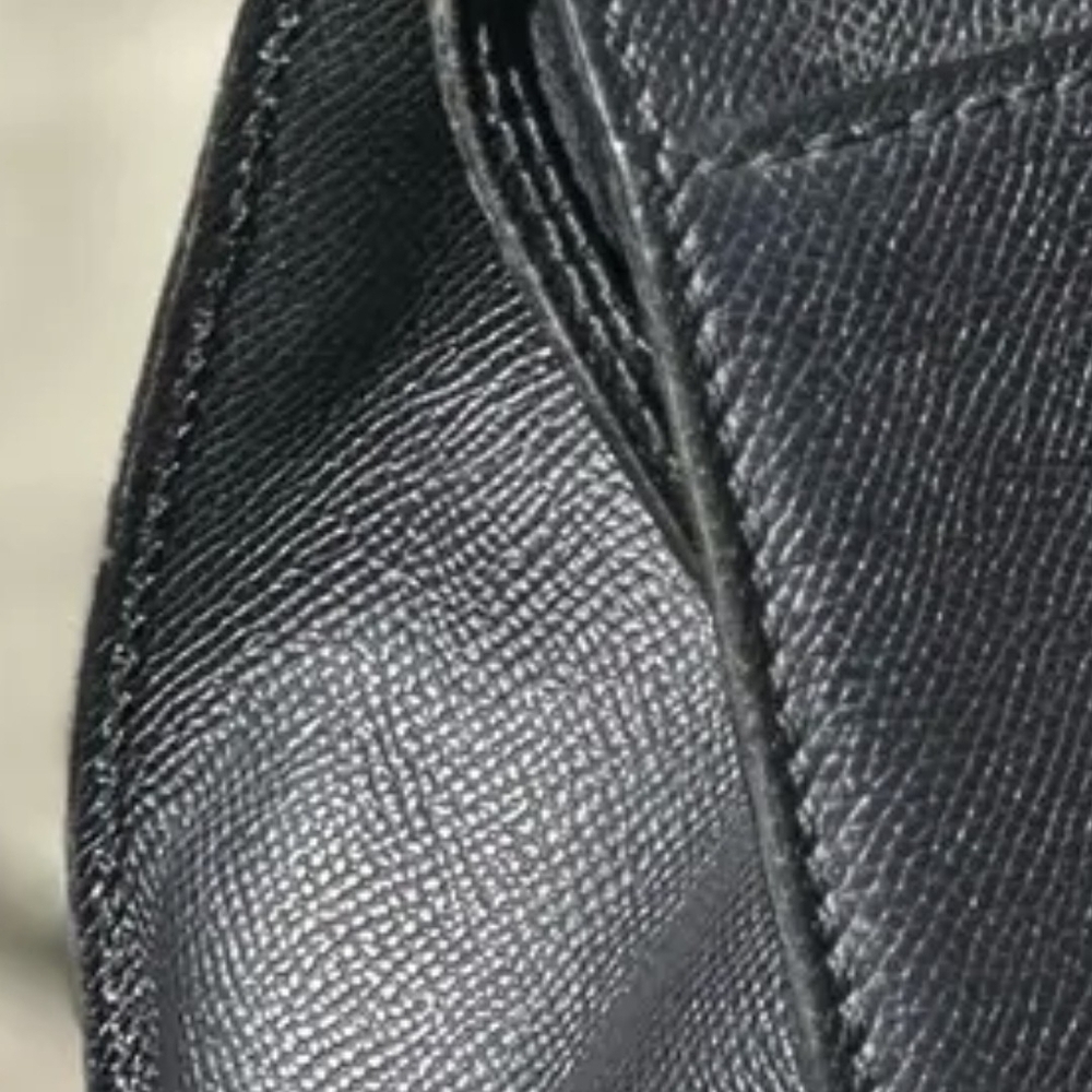 Authentic Chanel Black Leather Tote Bag - Picture 6 of 16